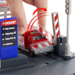 Matchbox Action Drivers Helicopter Rescue Playset