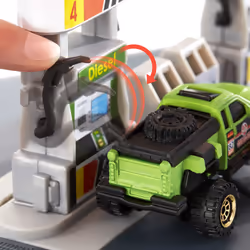 Matchbox Action Drivers FUEL STATION Playset