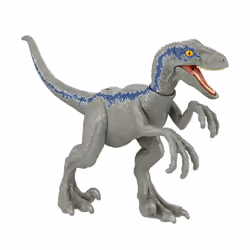 Jurassic World : Dominion Extreme Damage Dinosaurs Vélociraptor Blue, 3 yr(s), Multicolour