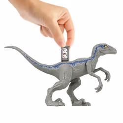 Jurassic World : Dominion Extreme Damage Dinosaurs Vélociraptor Blue