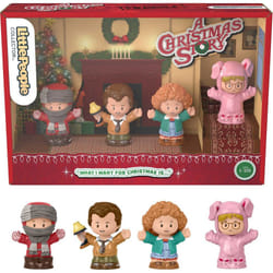 Little People Collector A Christmas Story Movie Special Edition Figure Set for Adults & Fans in Display Box