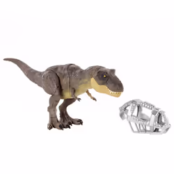 Jurassic World Stomp 'N Escape Tyrannosaurus Rex, 4 yr(s), Brown, Grey