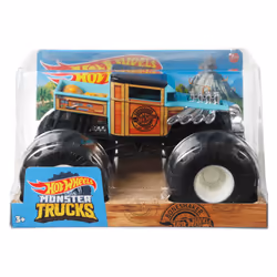 Hot Wheels Monster Trucks 1:24 Bone Shaker, Monster truck, 3 yr(s), Metal, Multicolour