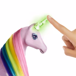 Barbie Dreamtopia Magical Lights Unicorn, 3 yr(s), Batteries included, AA