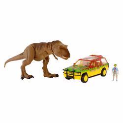 Jurassic World Legacy Collection Tyrannosaurus Rex Escape Pack, Car, 3 yr(s), Plastic, Multicolour