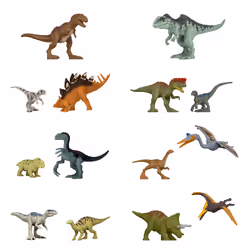 Jurassic World MINIS Assortment, 3 yr(s), Assorted colours, Plastic