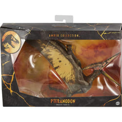 Jurassic World Toys Amber Collection Pteranodon 6-in Dinosaur Action Figure  Movie-Authentic Detail  Movable Joints & Figure Display Stand  Collectibl