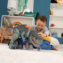 Fisher-Price Imaginext Jurassic World Mega Stomp & Rumble Giga Dino, 3 yr(s), Multicolour, Plastic
