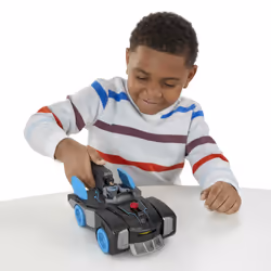 Fisher-Price Imaginext DC Super Friends Bat-Tech Batmobile, Figure vehicle, 3 yr(s), LR44, Plastic, Multicolour