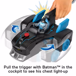 Fisher-Price Imaginext DC Super Friends Bat-Tech Batmobile - Additional view 7