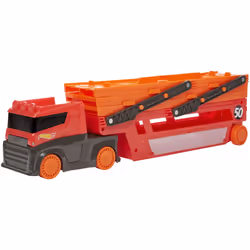 Hot Wheels City Mega Hauler, Truck, 3 yr(s), Plastic, Red
