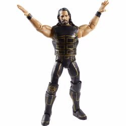 WWE Seth Rollins Fan TakeOver 6-in Elite Action Figure with Fan-voted Gear & Accessories 6-in Posable Collectible Gift for W ...