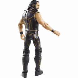WWE Seth Rollins Fan TakeOver 6-in Elite Action Figure with Fan-voted Gear & Accessories  6-in Posable Collectible Gift for WWE Fans Ages 8