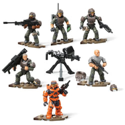 Mega Construx Halo UNSC Marine Platoon Pack Construction Set  Building