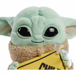 Star Wars Mandalorian Grogu Baby Yoda The Child On Board Plush  Sign