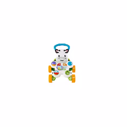 Fisher-Price Learn with Me Zebra Walker Ã¢ UK English Edition, Musical Infant Walking Toy