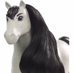 Mattel Spirit Untamed Horse Toy  Herd Horse (Approx. 8-inch) with Moving Head  Long Mane  Playful Stance & Beautiful Color