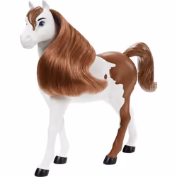 Mattel Spirit Untamed Spirit Untamed Herd Horse (Approx. 8-In/20.32) Moving Head Long Mane Playful Stance & Beautiful Colo ...