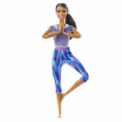 Barbie Made to Move Doll, Fashion doll, Female, 3 yr(s), Girl, 304.8 mm, Multicolour