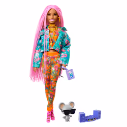 Barbie Extra Doll, Fashion doll, Female, 3 yr(s), Girl, Multicolour