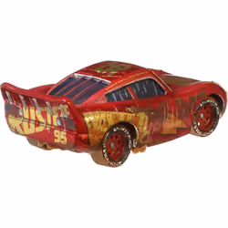 Disney Cars and Pixar Cars Die-Cast Singles Muddy Rusteze Racing Center Lightning McQueen  1:55 Scale Fan Favorite Character Vehicles  Gift for Kids A