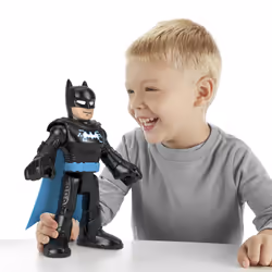 Fisher-Price Imaginext DC Super Friends Batman XL--Bat Tech Blue, Plastic
