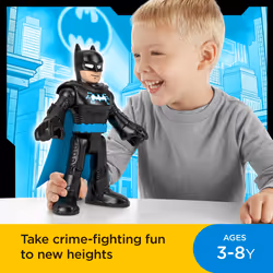 Fisher-Price Imaginext DC Super Friends Batman XL--Bat Tech Blue - Additional view 7