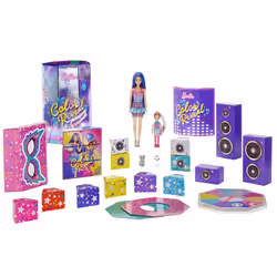 Barbie Méga Coffret Color Reveal, Fashion doll, Female, 3 yr(s), Boy/Girl, Multicolour