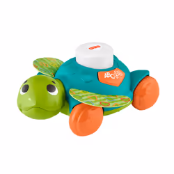Fisher-Price Linkimals Sit-To-Crawl Sea Turtle, Children's electronic animal, 0.8 yr(s), French, Multicolour