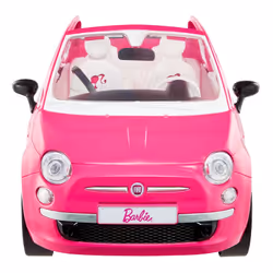 Barbie Fiat 500 Doll And Vehicle, Fashion doll, Female, 3 yr(s), Girl, Multicolour