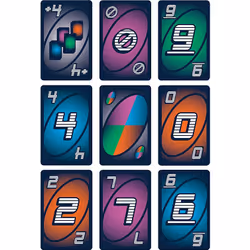 Games UNO Iconic 1980'S playing cards