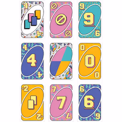 Games UNO Iconic 1990'S playing cards