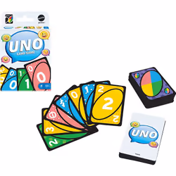 Games UNO Iconic 2010's, 1 deck(s), 7 yr(s), Boy/Girl, Children/Adults, Box