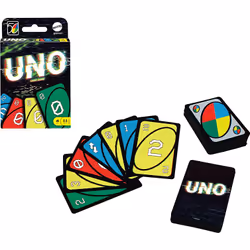 Games UNO Iconic 2000'S, 1 deck(s), 7 yr(s), Boy/Girl, Children/Adults, Box