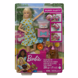Barbie Puppy Party Doll and Playset Fashion doll 30 cm Multicolour - Additional view 7