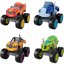 Fisher-Price Blaze and The Monster Machines Racers 4 Pack  set of die-