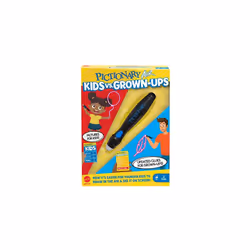Mattel Games Pictionary Air Kids vs Grown-Ups Family Drawing Game, Links to Smart Devices, Gift for Kid, Famil