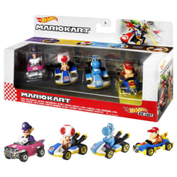 Hot Wheels Mario Kart HOT WHEELSMARIOKART 4 Pack