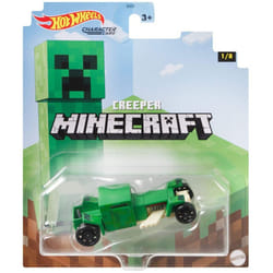 Hot Wheels 2021 - Minecraft - Character Cars - Creeper - 1/8 GYB65