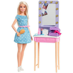 Barbie Big City, Big Dreams “Malibu” Doll & Dressing Room Playset