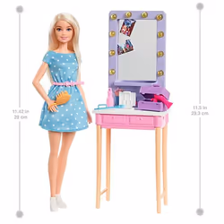 Barbie Big City, Big Dreams “Malibu” Doll & Dressing Room Playset