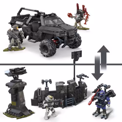 MEGA Construx Halo UNSC Razorback Blitz