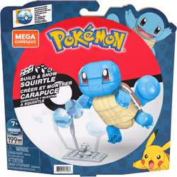 MEGA Construx Pokémon Build and Show Squirtle Building Set - Additional view 6