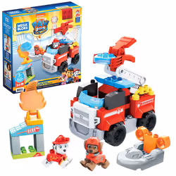 MEGA BLOKS Paw Patrol Marshall'S City Fire Rescue