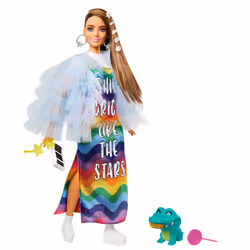 Barbie Extra Doll, Fashion doll, Female, 3 yr(s), Girl, Multicolour