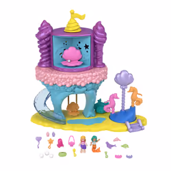 Polly Pocket Fantasy Mermaid Princess Dispensing Ride (19A)