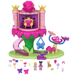 Polly Pocket Fantasy Fairy Princess Dispensing Castle Ride