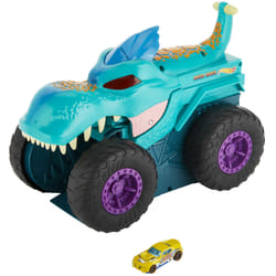 Hot Wheels Monster Trucks Car Chompin’ Mega Wrex Vehicle, For Ages 3 Years & Up