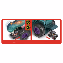 Hot Wheels Monster Trucks Car Chompin’ Mega Wrex Vehicle, For Ages 3 Years & Up - Additional view 5