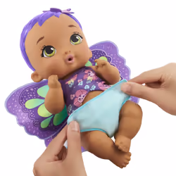 My Garden Baby FEED & CHANGE Baby Butterfly Doll - Additional view 2